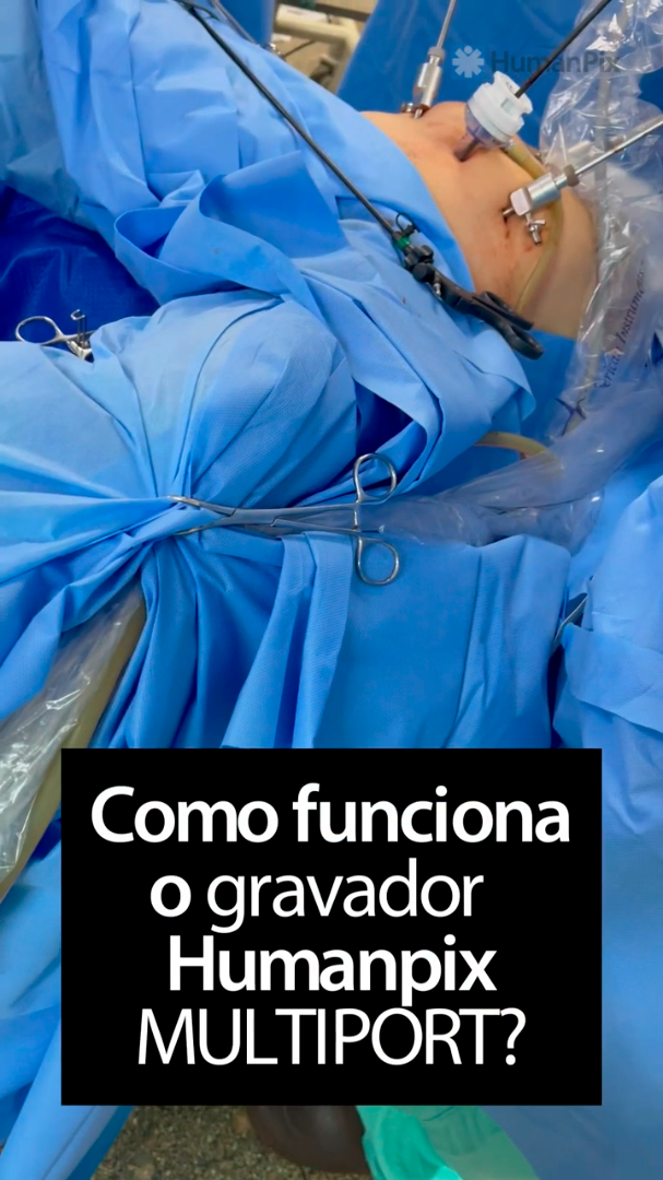 Demonstra&ccedil;&atilde;o de grava&ccedil;&atilde;o com HumanPix MULTIPORT